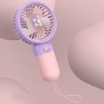 thumbnail image 2 of Coofit Handheld Fan Portable Hanging: USB Rechargeable Fan Personal Fan for Home Office, 2 of 5