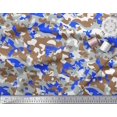 thumbnail image 2 of Soimoi Rayon Fabric Two Tone With Grey Camouflage Print Fabric by Yard 56 Inch Wide, 2 of 3