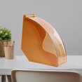 thumbnail image 4 of jifeng Dust Coffee Holder with Acrylic Cover Cone Coffee s Dispenser orange, 4 of 9