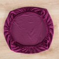thumbnail image 2 of veasfak Soft Velvet Stretch Wedding Dining Room Chair Seat Cover Dark, 2 of 5