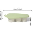 thumbnail image 3 of Large Silicone Tray For Cylinder Shaped Cubes Reusable With Lid For And Tumbler Cups Easy Release, 3 of 9