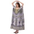 thumbnail image 2 of Oussum Robe Kaftan Longue pour Femmes, Robe Maxi Décontractée d'Été Ample pour Dames, Grande Taille, Robe de Soirée Confortable, Caftan en Ligne, 2 of 4