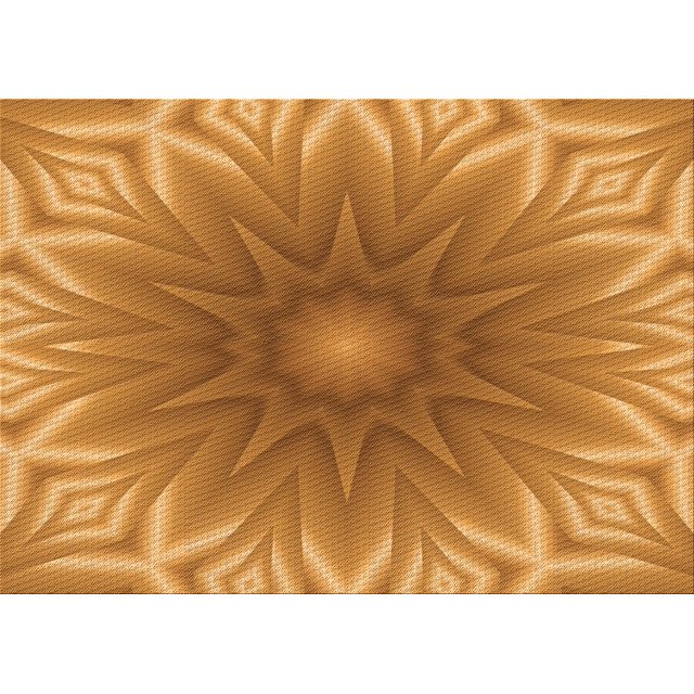 Ahgly Tapis Rectangulaire Lavable en Machine Intérieur Transitionnel Orange Foncé, 3 Pieds x 5 Pieds
