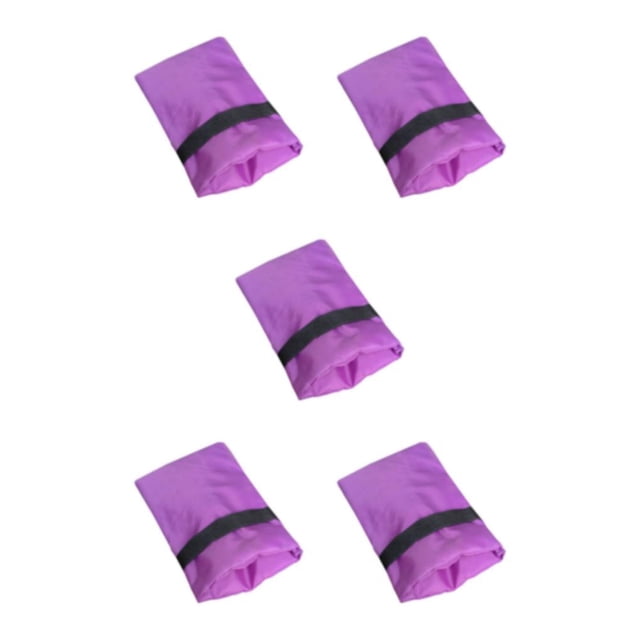 Maytalsory Polyester Stay Frost-Free Waterproof Outdoor Covers For Winter Universal Compatibility Easy purple 5Set