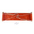 thumbnail image 4 of jifeng Repose-Pieds Hamac Confortable Réglable pour Voyage Bureau au Travail Train Orange, 4 of 9