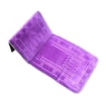 thumbnail image 2 of Folding Meditation Mat Prayer Rug Mat Carpet Folding Prayer Carpet Mat Men Meditation Portable Mat for Home Decor Amaranth, 2 of 9