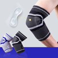thumbnail image 5 of Sports Elbow Protector Sleeve Silicone Protective Brace Brace for Cycling Basketball Tennis Gyms, 5 of 5