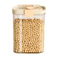 thumbnail image 1 of SIfdSeng Stackable Snack Containers for Kids Stretchable Silicone Seal Jar Easy Grain Storage Kitchen Food Container for Cereals and Bulk Foods Food Grade Airtight Space-Saving Kitchen Gadgets, 1 of 8
