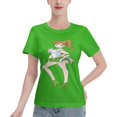thumbnail image 1 of T-Shirt Basique à Manches Courtes pour Femmes Sailor Moon Makoto Kino, 1 of 6