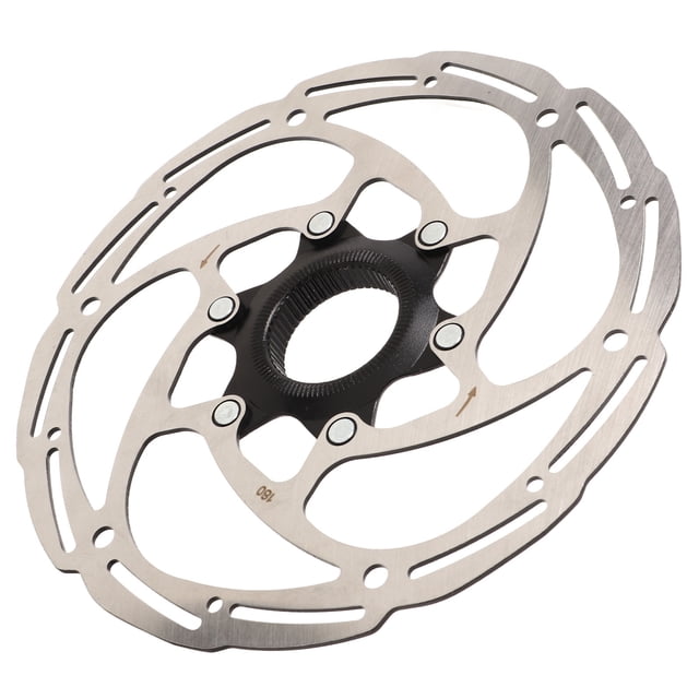 Bike Disc Brake Rotor, Reduce Heat Transfer Disc Brake Rotor Wear Proof Steel Non Deformation Average Stress For Accessories 140mm,160mm,180mm