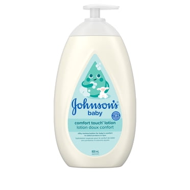 Johnson's Baby Newborn Face and Body Lotion, CottonTouch Cream, 800 ml