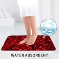thumbnail image 4 of Thick Bathroom Rugs Mat,Bath Mats for Bathroom Non Slip,Valentine's Day Foam Bath Mat Set,3pc Toilet Mat Carpet Set,Comfortable Water-Absorbent Non-Slip- Thickened- Machine Washable and Easy To Dry, 4 of 8