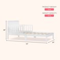 thumbnail image 4 of Dream On Me Brookside Toddler Bed, 4 of 6