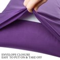 thumbnail image 4 of PiccoCasa 100% Cotton Body Pillowcases Soft Envelope Closure Grape 20"x54", 4 of 7