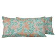 thumbnail image 1 of VargottamIndoor/OutdoorPolyester FabricLumbarPillowCover,All-Weather Waterproof Rectangular Cushion Case for Patio Furniture,16" x 24"Set of 2 -Fish-79, 1 of 6