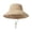 Khaki, variant on Bucket Hats For Men Women Unisex Summer Sun Hat Wide Brim Breathable Lightweight Adjustable Drawstring Outdoor Travel Beach