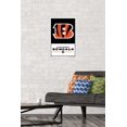 thumbnail image 3 of NFL Cincinnati Bengals - Logo 21 Wall Poster with Magnetic Frame, 22.375" x 34", 3 of 4
