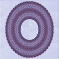 thumbnail image 1 of Ahgly Company Tapis d'Intérieur Lavables en Machine, Carrés de Transition, Violet Vif, Carré de 4', 1 of 7