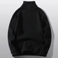 thumbnail image 4 of Dvkptbk Men's Pull Sweater Hiver Slim Chaud Col Roulé Sweater Mode Causale Pull à Manches Longues Sweater, 4 of 5