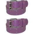 thumbnail image 1 of CTM® Ceinture de Jean en Cuir pour Enfants à Deux Trous, 1 of 3