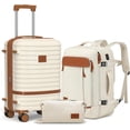 thumbnail image 1 of Joyway Ensemble de 3 Valises Cabine avec Roulettes Multidirectionnelles, Serrure TSA et Coque Rigide Légère., 1 of 6