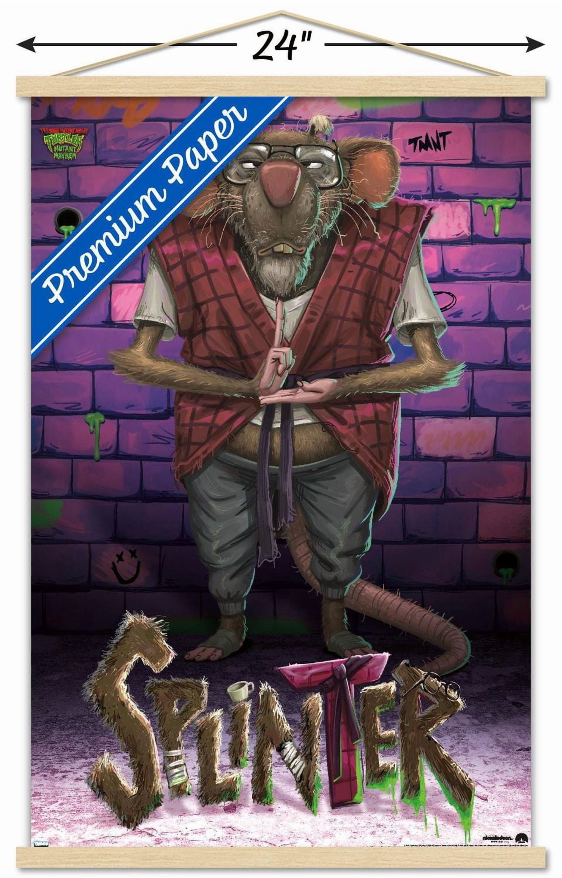 Teenage Mutant Ninja Turtles: Mutant Mayhem - Splinter Wall Poster, 22.375" x 34"