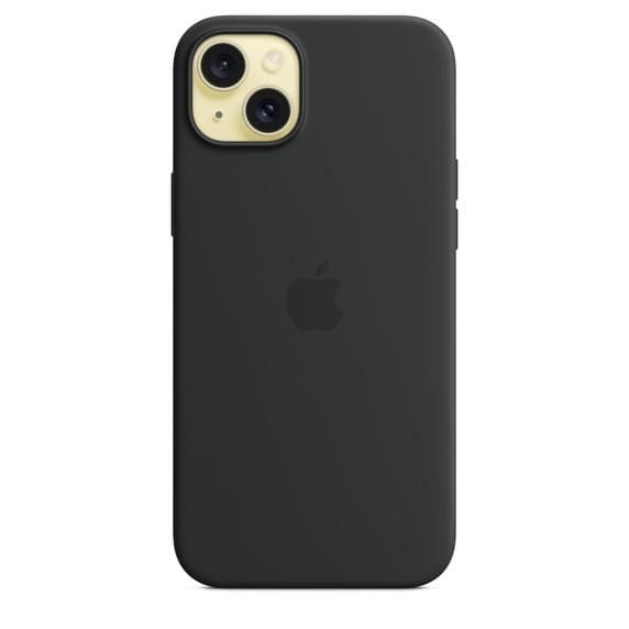 Apple iPhone 15 Plus Silicone Case with MagSafe - Black - Walmart.ca