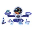 thumbnail image 4 of Balance Maths Compter Jouet, Jouets Éducatifs Balance Mignon en Forme de Maison pour les Enfants Bleu, 4 of 8