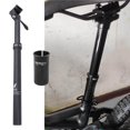 thumbnail image 2 of facefd Mountain Road Bike Dropper Seatpost Adjustable Hydraulic Seat Cycle Saddle Post Component, 2 of 9