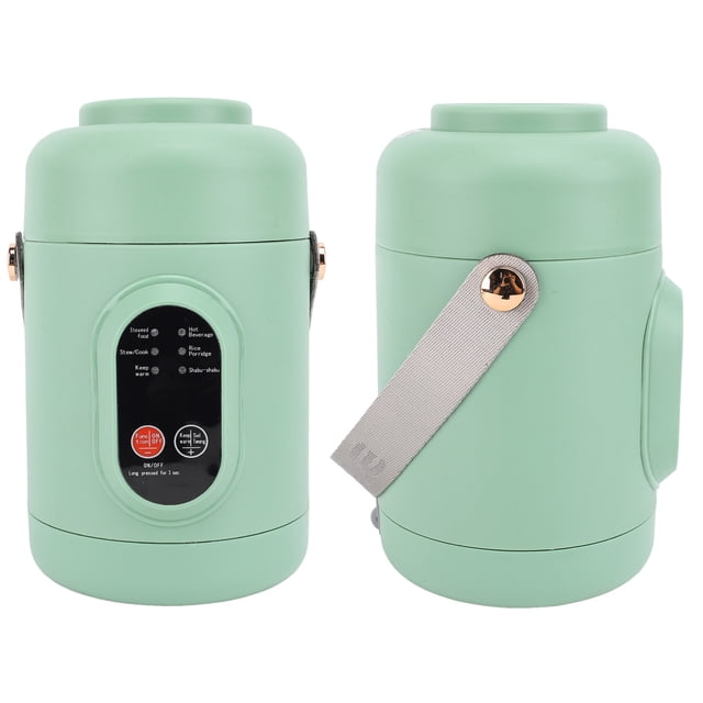 Mini Portable Electric Pot, 500W Stainless Steel Cooker Travel Camping Cooking