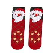 FhsagQ Socks Women Socks Open Crotch Womens Christmas Socks Gifts for Women Girls Funny Novelty Colorful Cotton Holiday Socks Socks for Women Plus Size White Womens Socks Socks Blue One Size