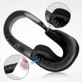 thumbnail image 2 of LNGOOR Interface pour le Visage et Coussinet de Masque pour Oculus Quest 2 Coussinet en Mousse PU Résistant à la Sueur - Accessoire VR pour Meta Quest 2 Compatible avec Oculus Quest 2 Joint d'Origine, 2 of 6