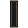 thumbnail image 1 of Mohawk Home Hall Border Near Black/Tan Tufted Polyester Area Rug, 1 of 8