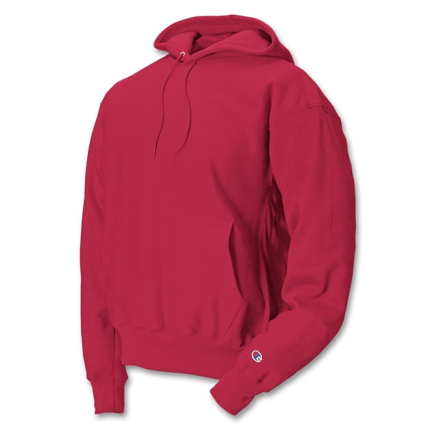 Champion Chandail à Capuchon en Molleton Reverse Weave pour Hommes, 3TG, Écarlate