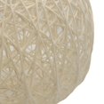 thumbnail image 3 of Pendant Light Shade Basket Lamp Holder Rattan Ball Lampshade for Dining Room White, 3 of 8