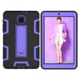 thumbnail image 3 of Mignova for Galaxy Tab A 8.0 SM-T380 Case.Hybrid Shockproof Rugged Anti-Impact Drop Protection Cover Built-In Kickstand For Samsung Galaxy Tab A 8.0 2017 SM-T380 T385(Black/Pruple), 3 of 7
