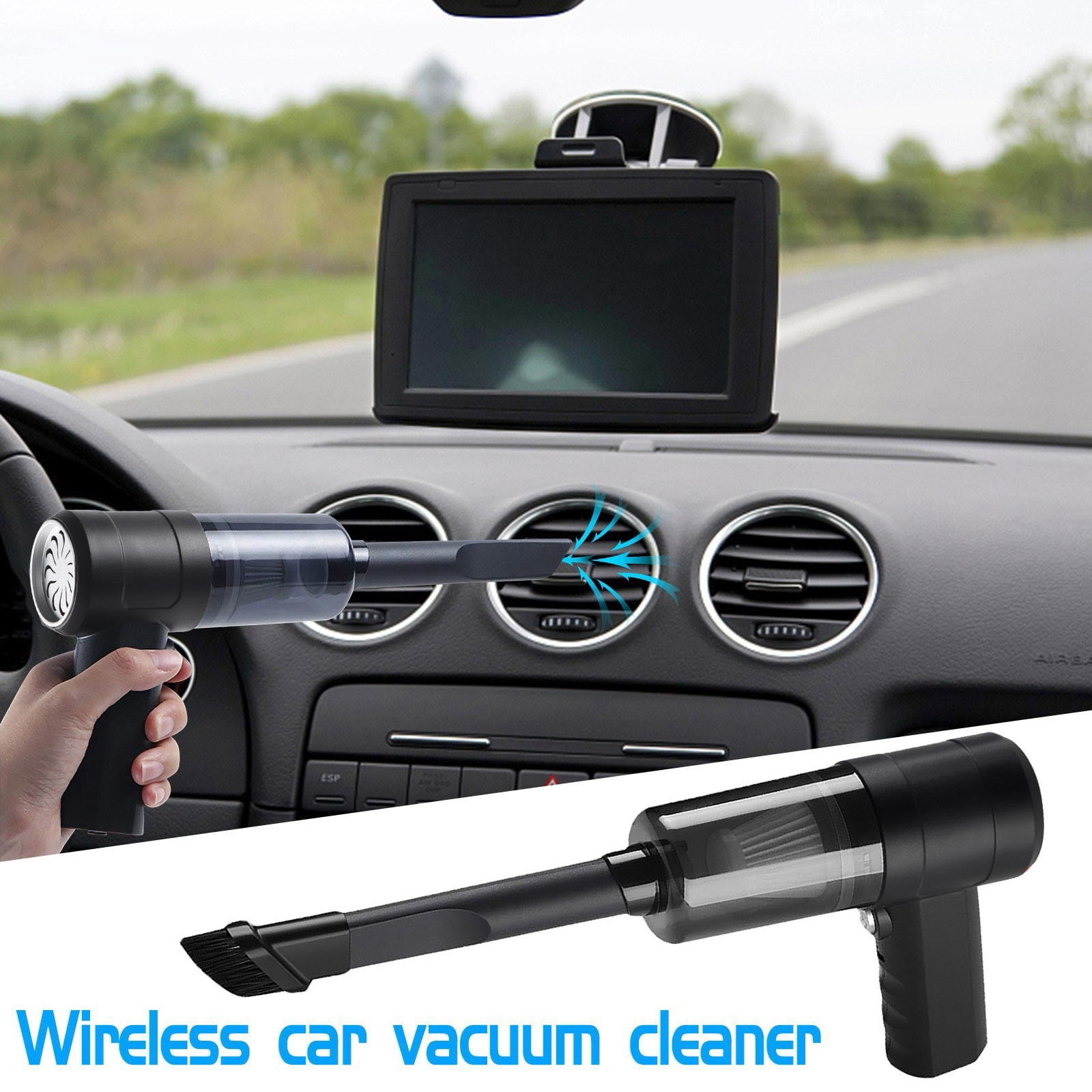 Chmadoxn Vacuum Cleaners for Home,Stick Vaccum Wireless Car Vacuum Cleaner Brushless Handheld Car Household High Power Charging Vacuum Cleaner A Vacuum