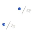 thumbnail image 4 of Ruiboury Lightweight Hood Lock For Car Modification Security Sleek Affordable blue DP17-25 2Set, 4 of 6