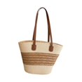 thumbnail image 4 of TISHITA Hand Weaving Women Summer Shoulder Bag Handmade Portable Lightweight Handbag D, 4 of 8