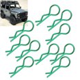 thumbnail image 4 of Peahefy RC Car R Clips,RC Body Clips,10Pcs RC Car Shell Clip R‑Shape Metal Body Clips Pins for 1/5 1/6 1/8 1/10 RC Car, 4 of 8