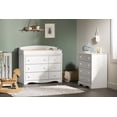 thumbnail image 3 of South Shore Angel Changing table with Removable Rim, in Pure White, 3 of 16