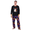 Black, variant on GPOECD Family Halloween Plaid Print Matching Pajamas Set Cozy Sleepwear For Parents And Kids Black,L