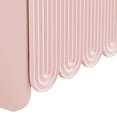 thumbnail image 2 of Modway Dahlia Fluted and Scalloped Sideboard Storage Cabinet in Soft Pink, 2 of 9