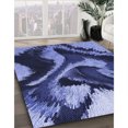 thumbnail image 3 of Ahgly Tapis Rectangulaire Lavable en Machine Intérieur Transitionnel Bleu Ciel, 2 Pieds x 4 Pieds, 3 of 7