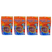 Dog Training Mini Treat Pack Salmon Flavor Rewards for Puppies Small Breed Dogs (Four Packs)