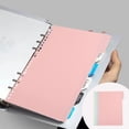 thumbnail image 2 of Clearance! beishanbush Home Decor Dividers with Tabs 4 Tab Dividers Pack of 1 Sets 4 Dividers Dividers with Write On Tabs for School Home One Size Multi-Color, 2 of 9