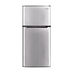 Frigidaire 4.5 Réfrigérateur Retro compact avec compartiment congélateur, Platinum Mini Réfrigérateur pour Chambre, Dorm, Bureau, Appartement