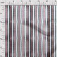 thumbnail image 2 of oneOone Cotton Silk Fabric Stripe Block Printed Craft Fabric BTY 42 Inch Wide, 2 of 4