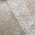 thumbnail image 3 of Paillettes Poudre Sequins Floral Transparent Dentelle Tulle Tissu Robe de Soirée Robe de Performance Tissu de Couture 0.5yard, 3 of 7