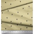 thumbnail image 2 of Soimoi Brown Cotton Poplin Fabric Tumble Stone Abstract Print Fabric by the Yard 42 Inch Wide, 2 of 5